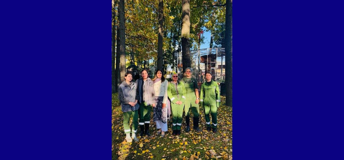 Planting hope, nurturing nature in Sewa Pakhwada 2026 at Leningrad Zoo, Saint Petersburg, led by CGI Saint Petersburg, advancing the spirit of Ek Ped Maa Ke Naam.